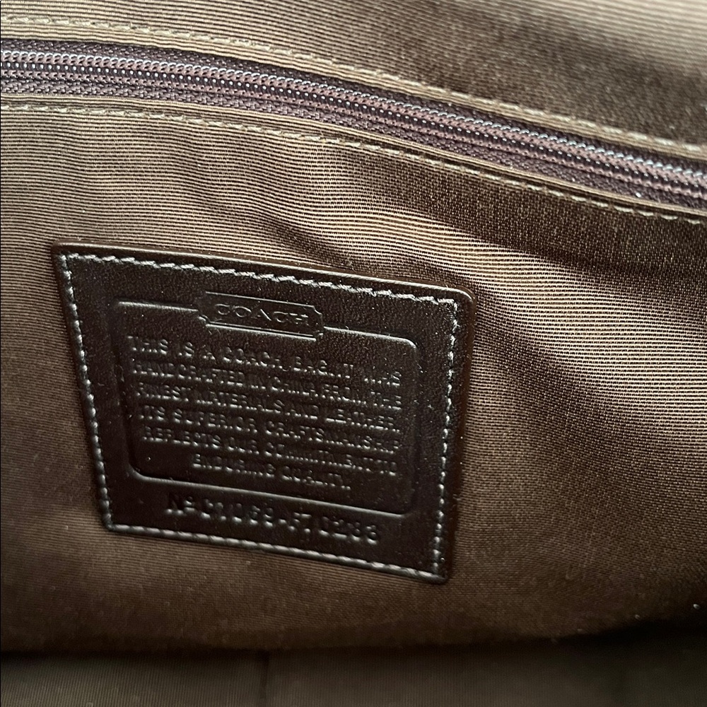 Coach Signature Messenger Bag - Picture 6 of 6